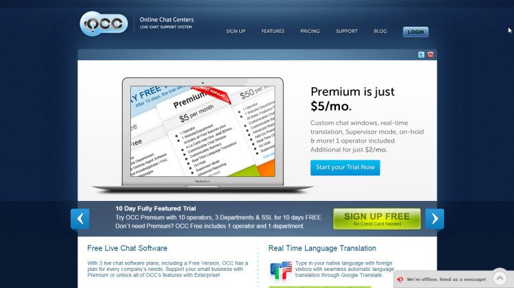 OCC new website launch